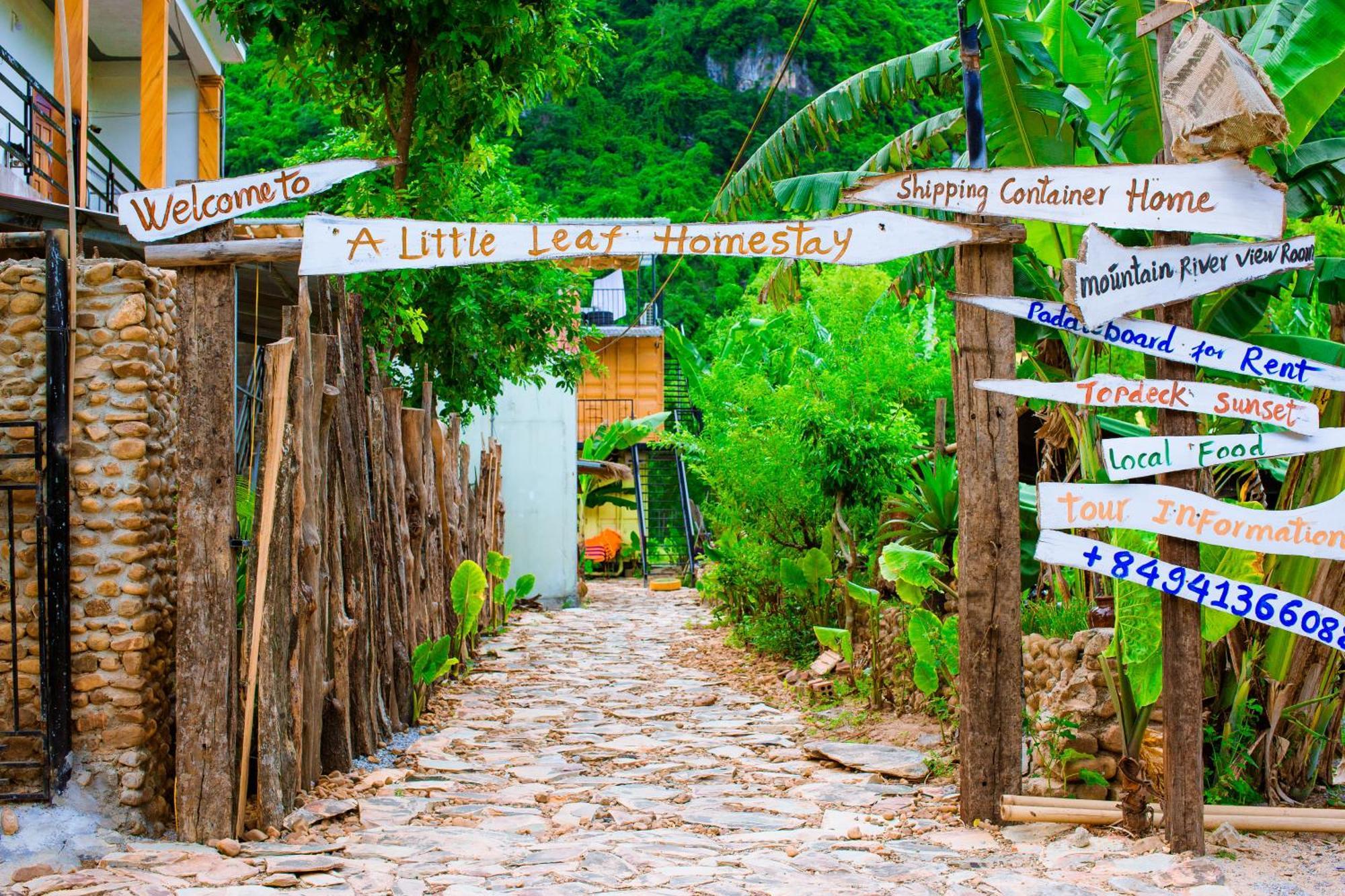Phong Nha A Little Leaf Homestay Buitenkant foto